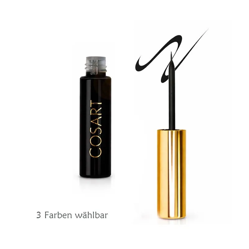 Cosart Flüssiger Eyeliner - Präziser Eyeliner für ausdrucksstarke Augen-Make-ups